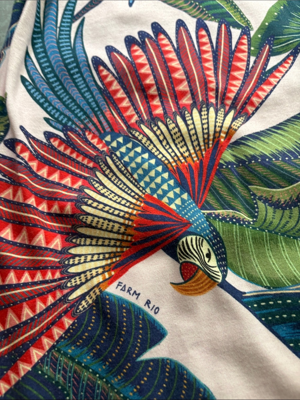 Farm Rio Parrot Print Mini Dress - Picture 4 of 5